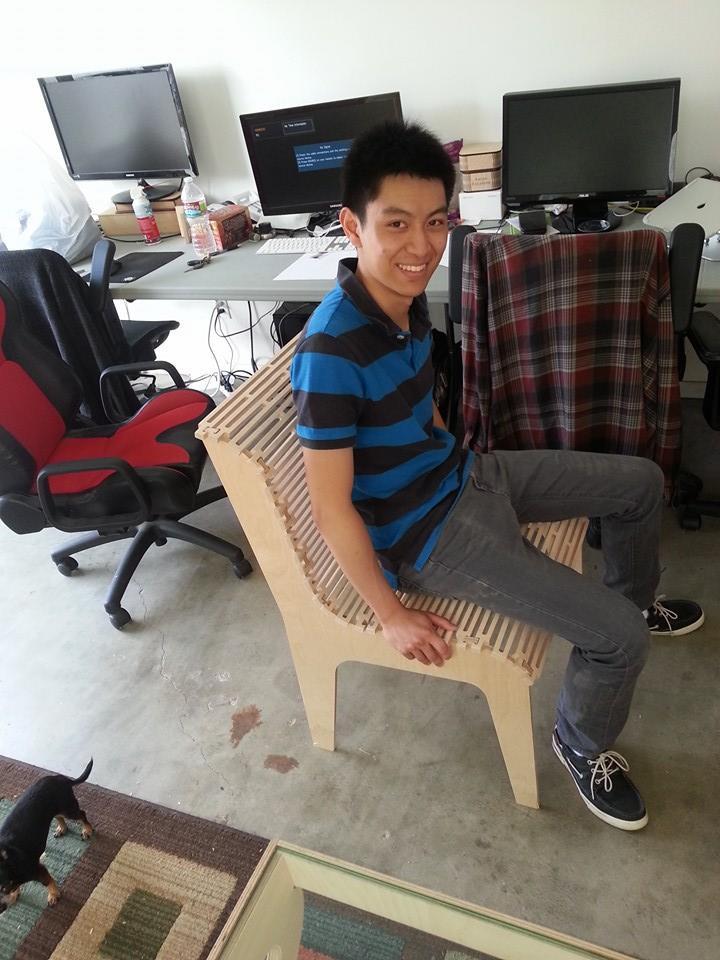 Alex Chair - the living hinge chair - Obrary