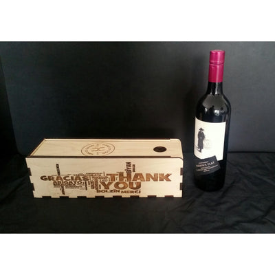 Thank You Red Wine Gift Box
