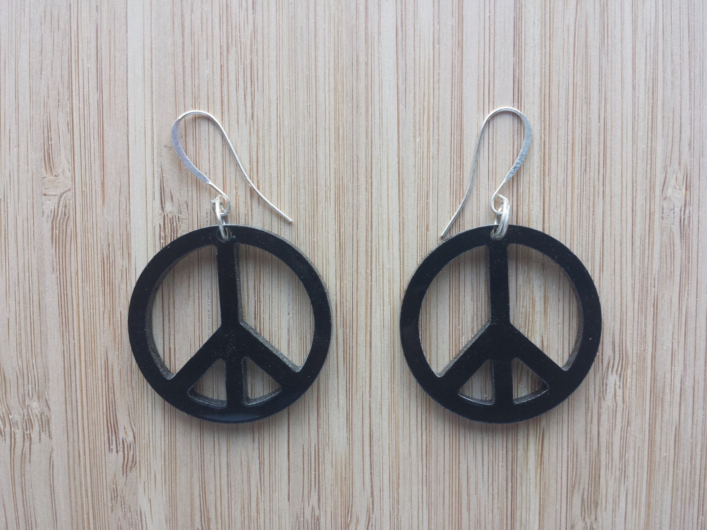 Earrings - Peace Symbol