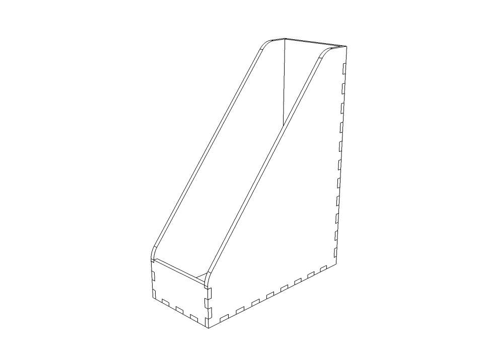 Magazine Box - Obrary open design