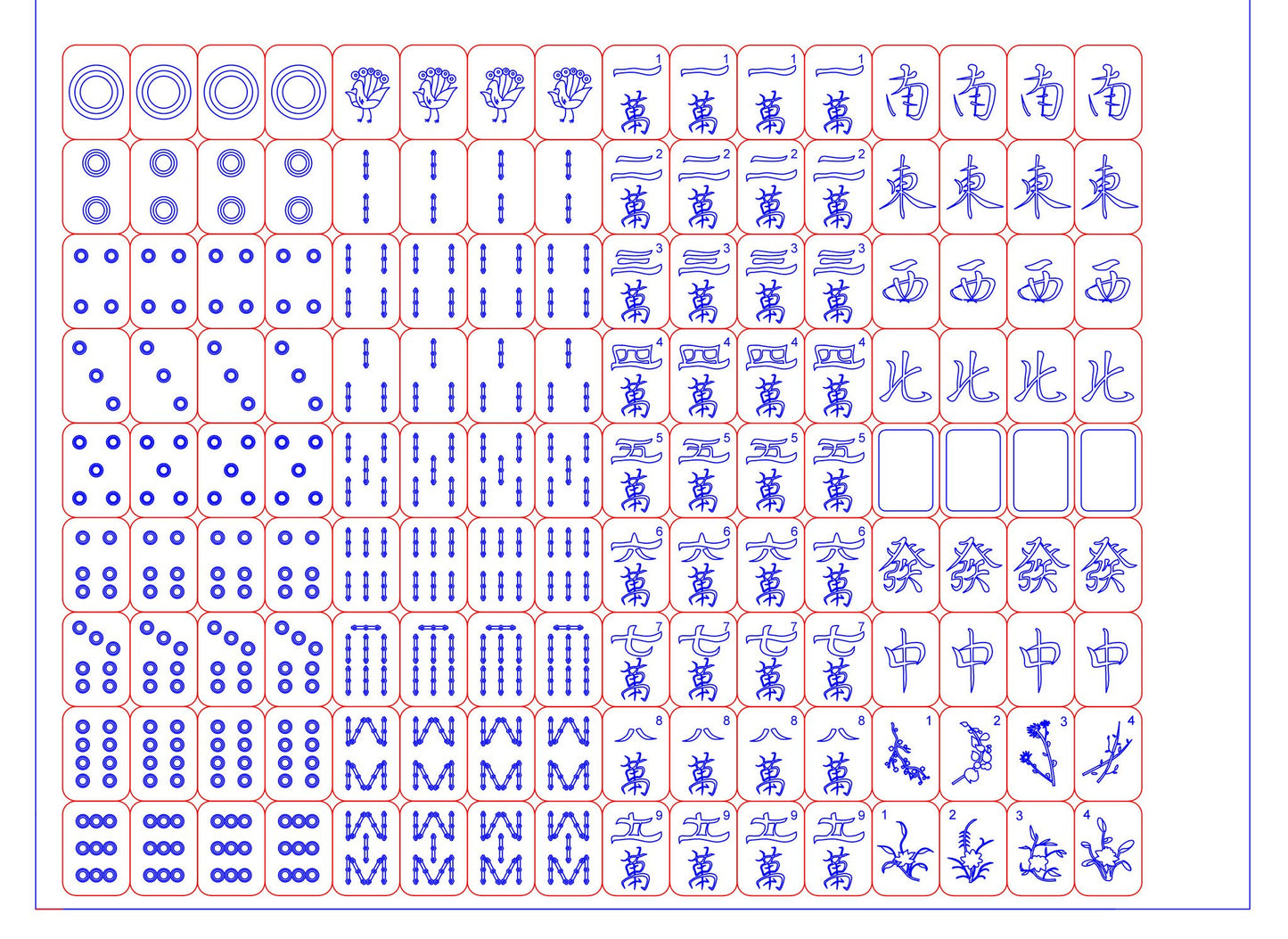 Mahjong Tiles