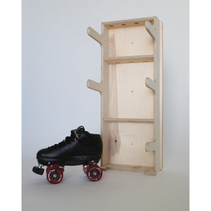 Roller Derby Gear Rack