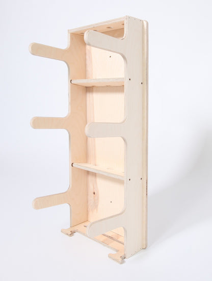 Roller Derby Gear Rack - side