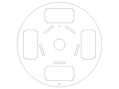 Filament Spool - open design