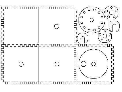 Cage Gear open design