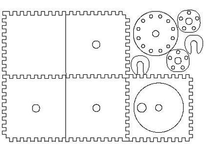 Cage Gear open design